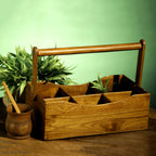 Arden Solid Wood Condiment Caddy — view 1