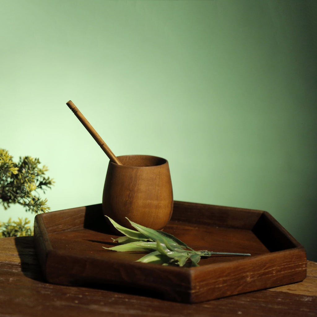 Arden Solid Wood Serving Platter — view 2