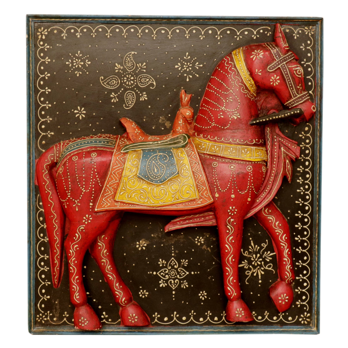 Alina Red Horse Wall Panel — view 1