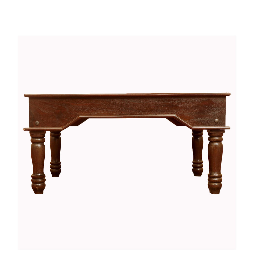 Alma Brass Detail Coffee Table — view 4