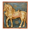 Alora Ivory Horse Wall Panel — view 1