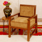 Renata Solid Wood Armchair — view 1