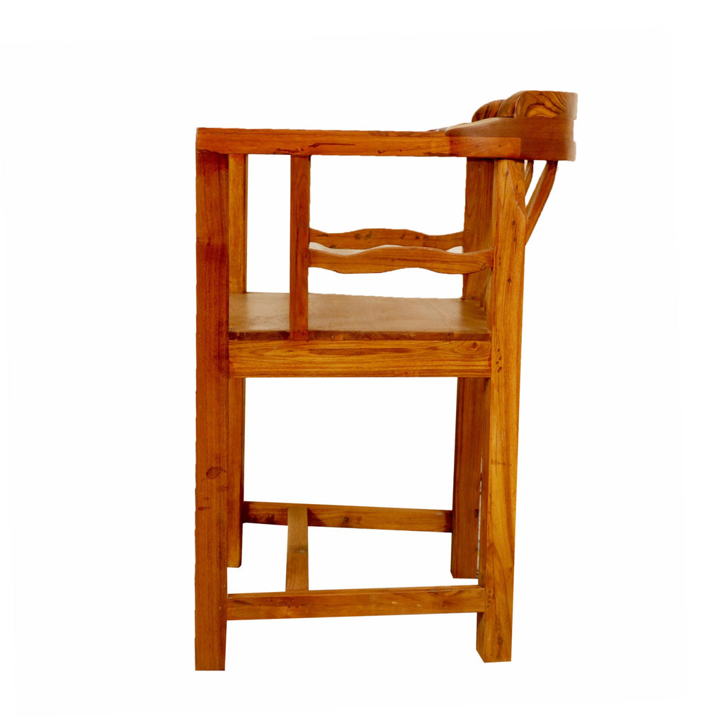 Nell Square Vintage Armchair — view 3