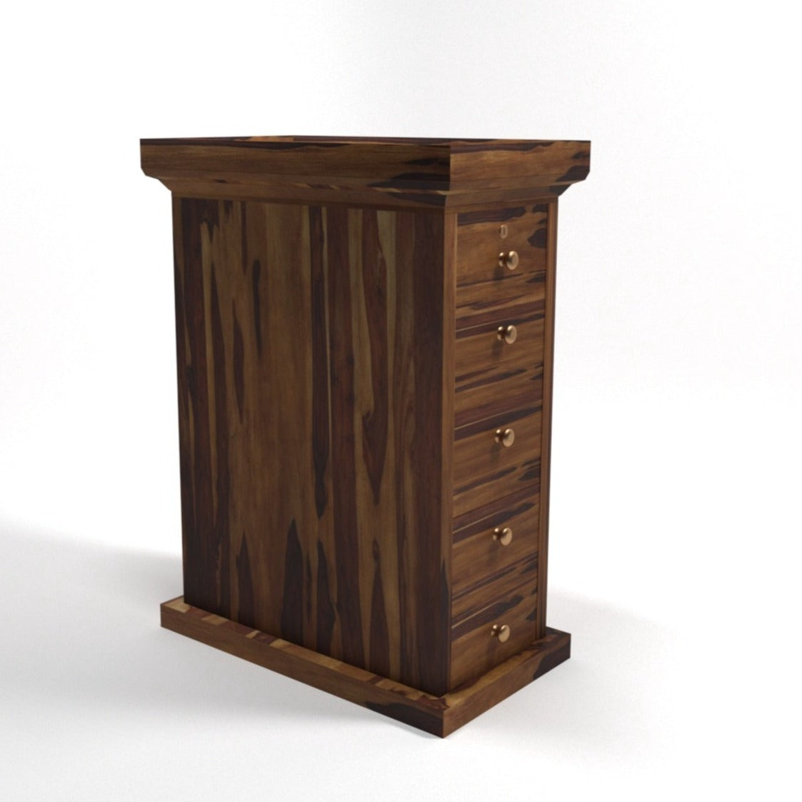 Aurelia Solid Wood Desk Organiser — view 1