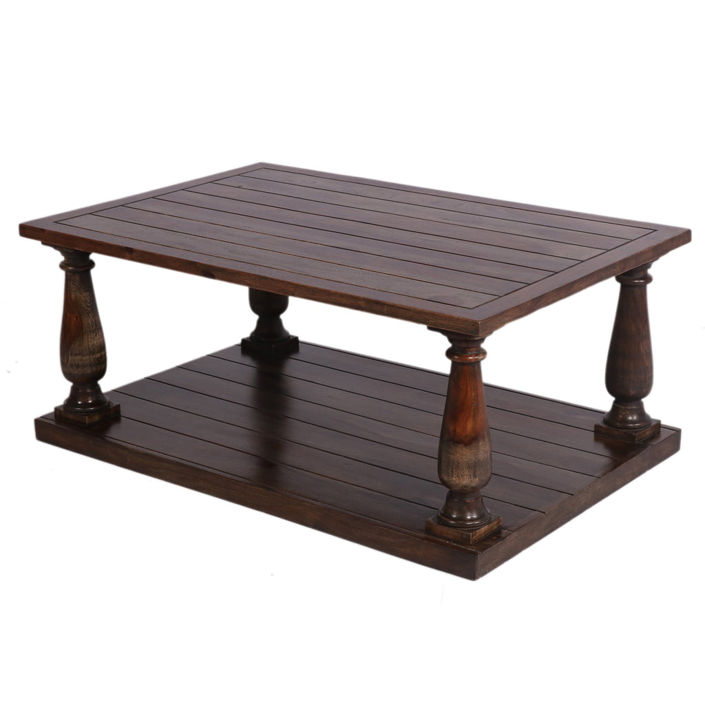 Anthea Solid Wood Coffee Table — view 2