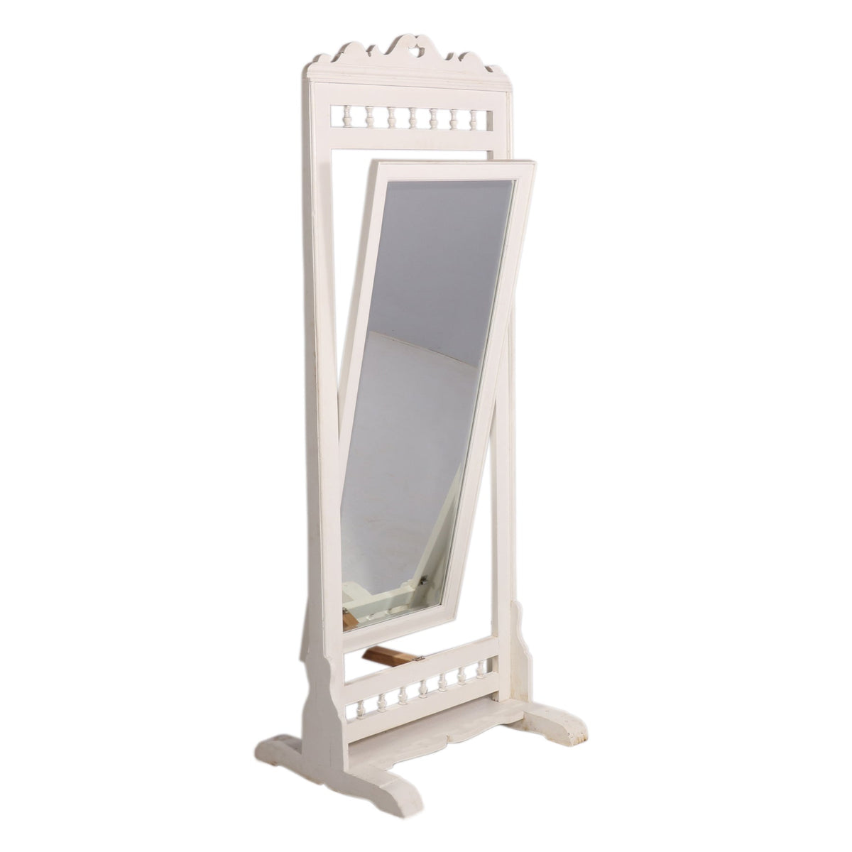 Melina Solid Wood Wall Mirror — view 1