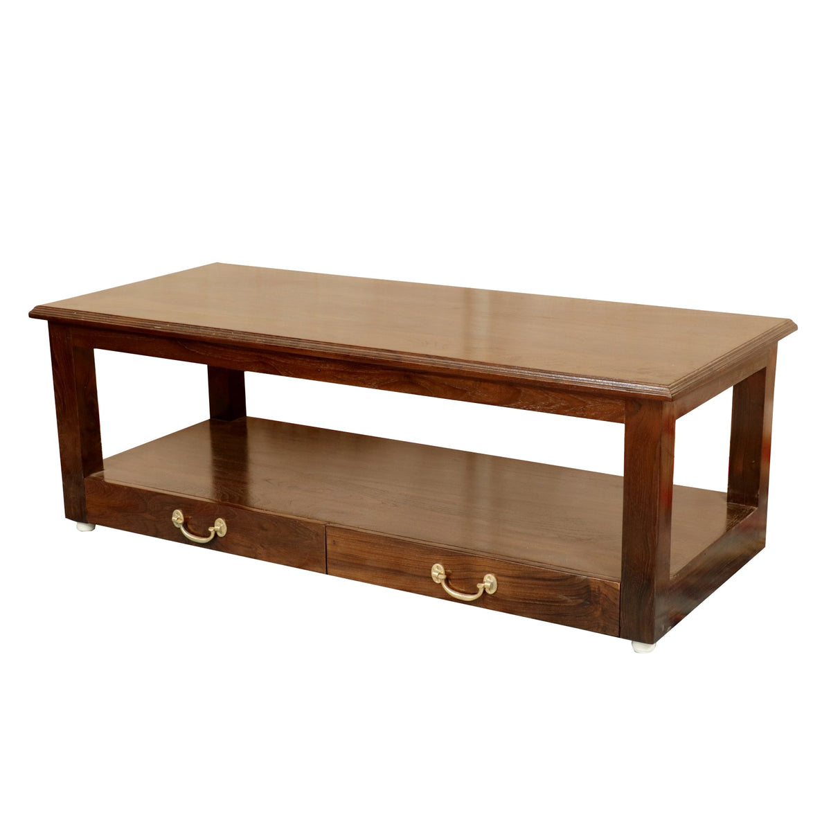 Thea Solid Wood Coffee Table — view 1
