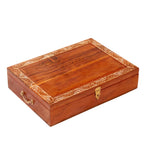 Evora Carved Gold Storage Box — view 4