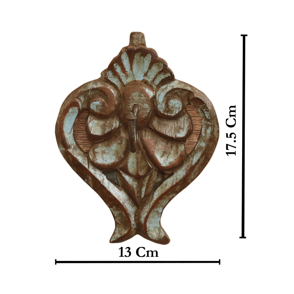 Elodie Vintage 3-Hook Wall Rack — Set of 3 — view 3
