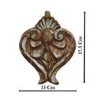 Elodie Vintage 3-Hook Wall Rack — Set of 3 — view 3
