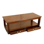 Thea Solid Wood Coffee Table — view 2