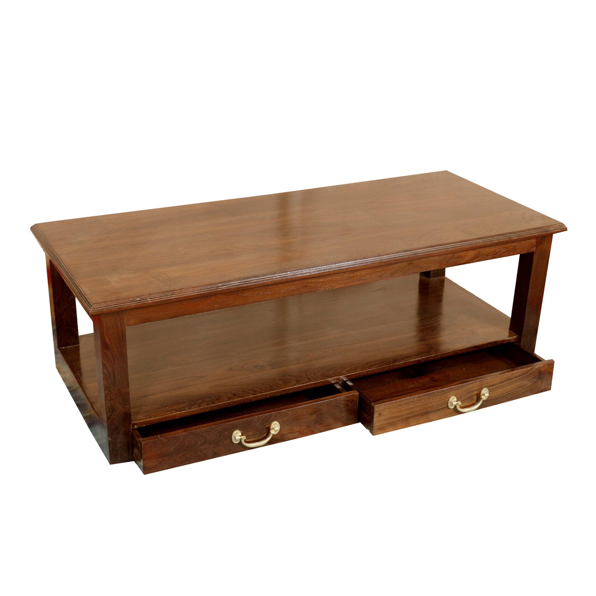 Thea Solid Wood Coffee Table — view 2