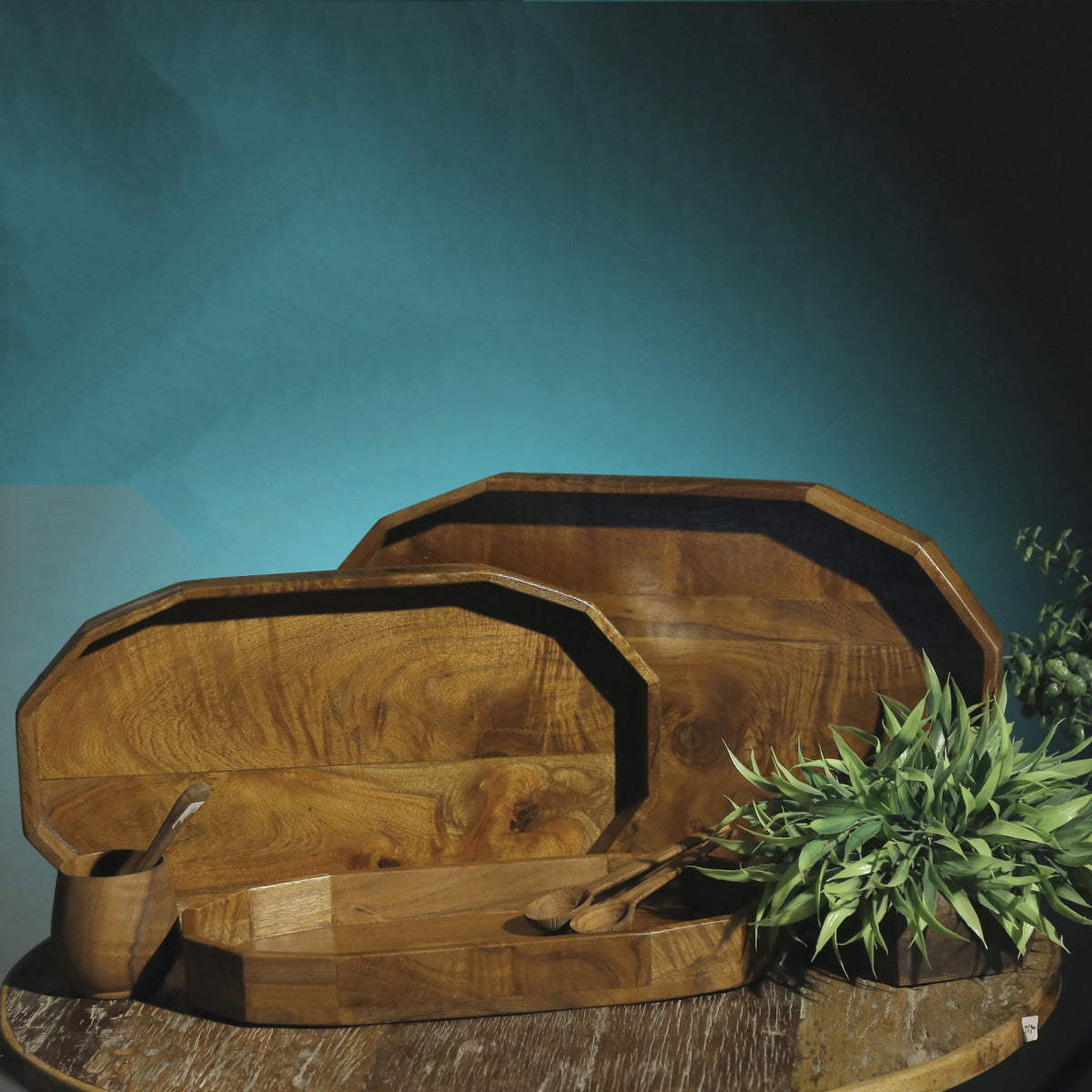Lumi Octagonal Serving Tray — view 4