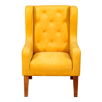 Ivy Yellow Armchair — view 3