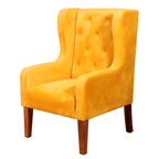 Ivy Yellow Armchair — view 2