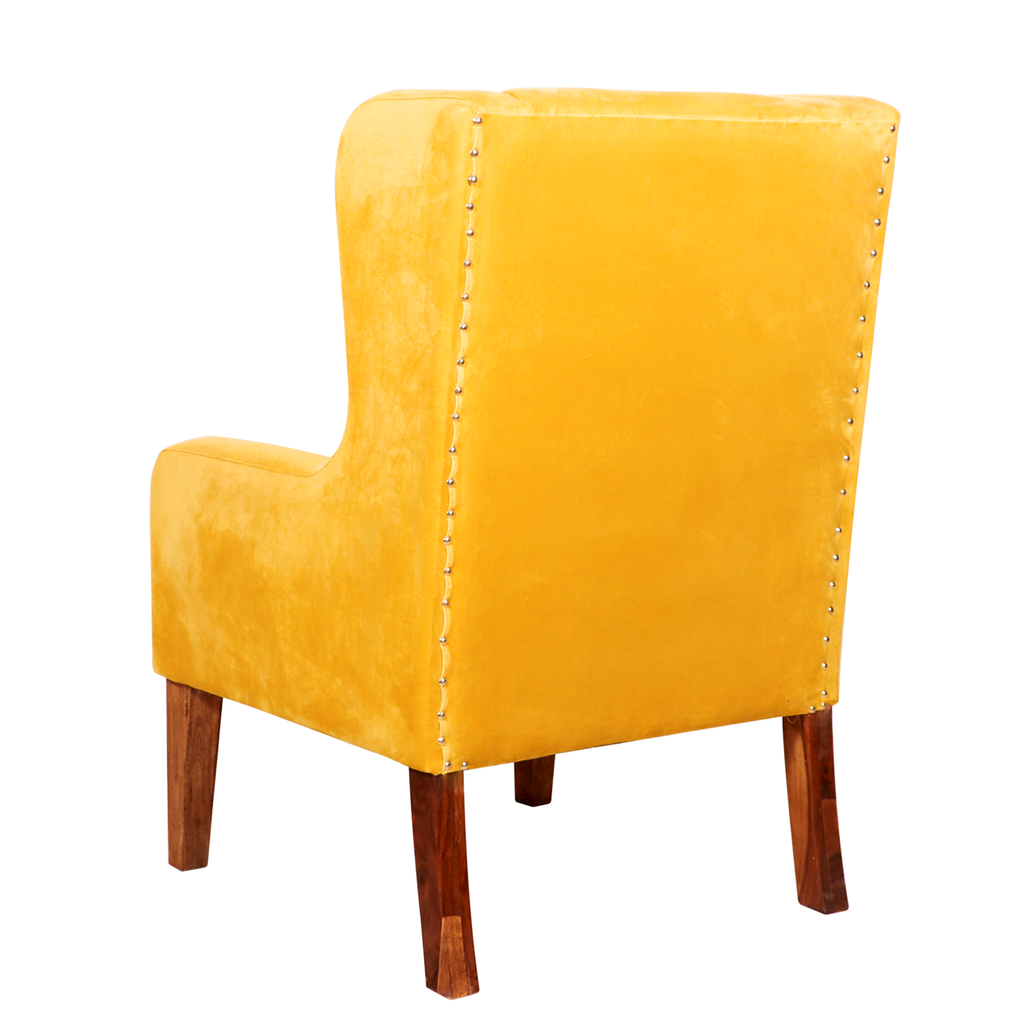 Ivy Yellow Armchair — view 5