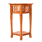 Olena Tiled Corner Side Table — view 2