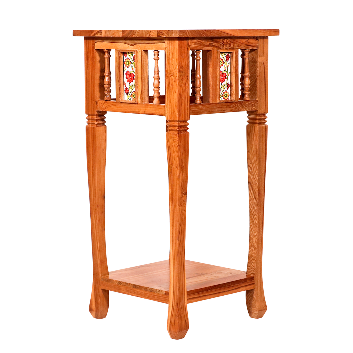 Olena Tiled Corner Side Table — view 2