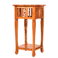 Olena Tiled Corner Side Table — view 1