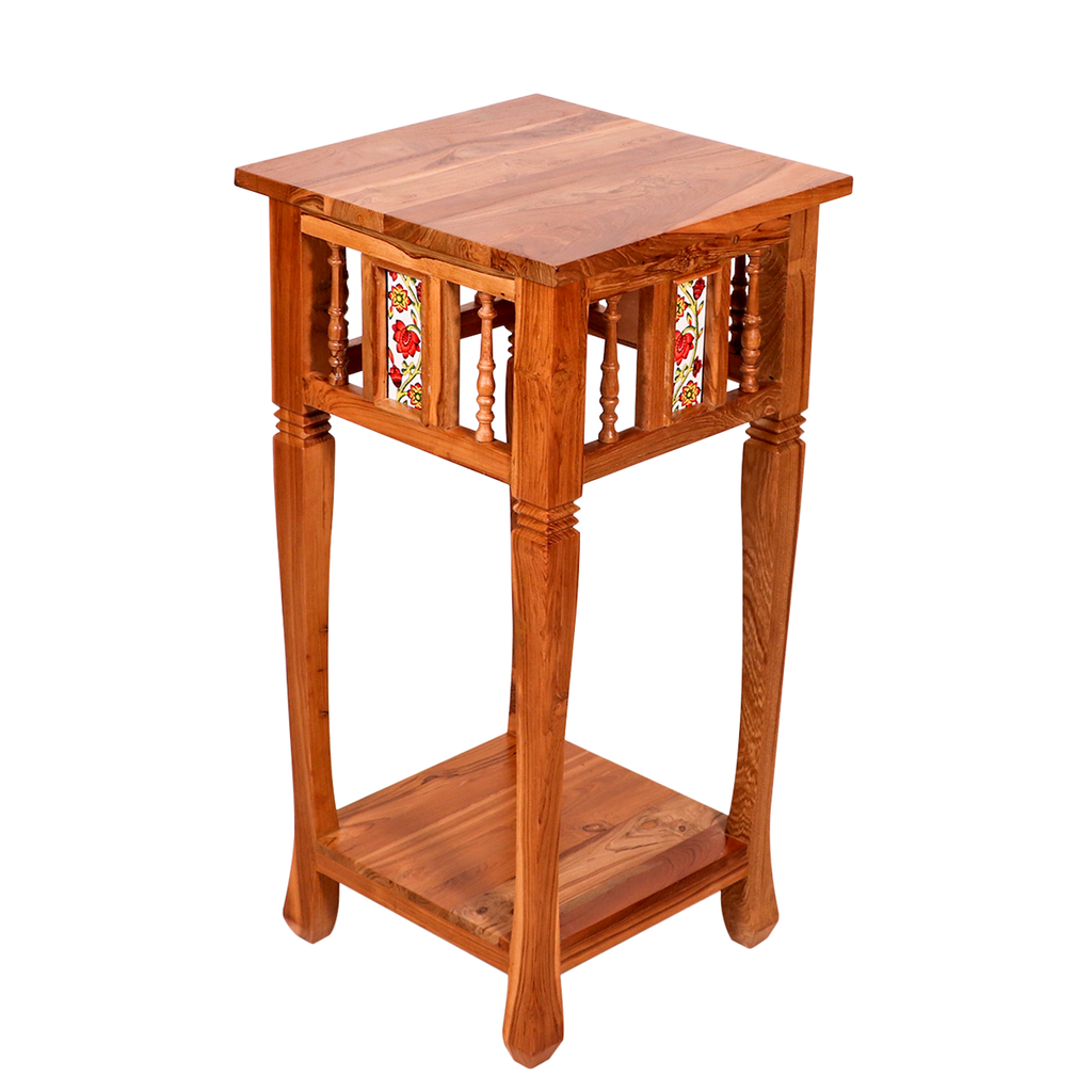Olena Tiled Corner Side Table — view 3