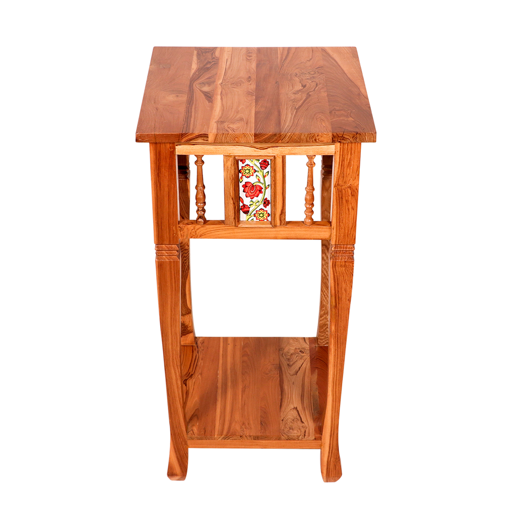 Olena Tiled Corner Side Table — view 5