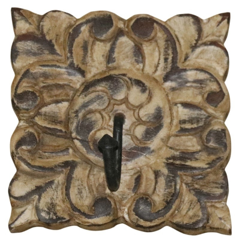 Elise Square Vintage 3-Hook Wall Rack — Set of 3 — view 2