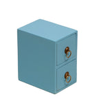 Seren Solid Wood Painted Desk Organizer - Blue - product image 1