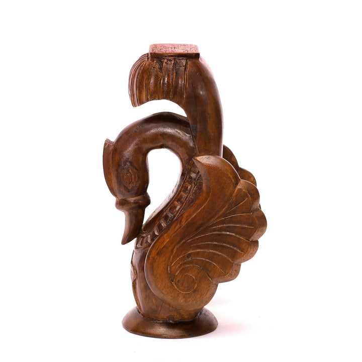 Beautiful Wooden Swan Stand (Large) Animal Figurine