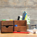 Soren Solid Wood Desktop Organizer - Natural - product image 1