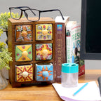 Petra 6 Drawer Ceramic Tower - product image 1