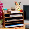 Merritt Solid Wood Desktop File Organizer - product image 1