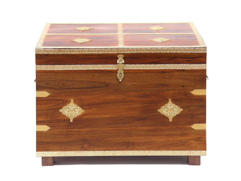Elise Solid Wood Storage Box — view 3
