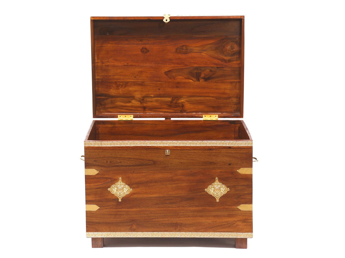 Elise Solid Wood Storage Box — view 4