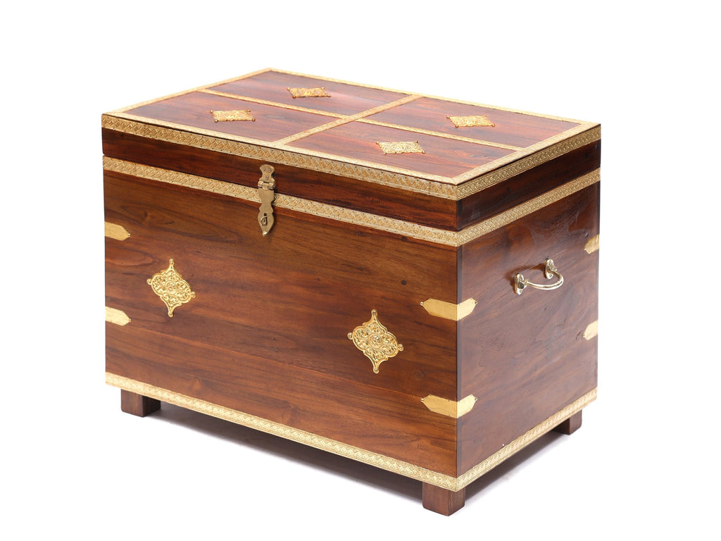 Elise Solid Wood Storage Box — view 2