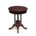 Orla Carved Round Side Table — view 2