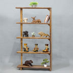 Briar Solid Wood Storage Rack — view 1
