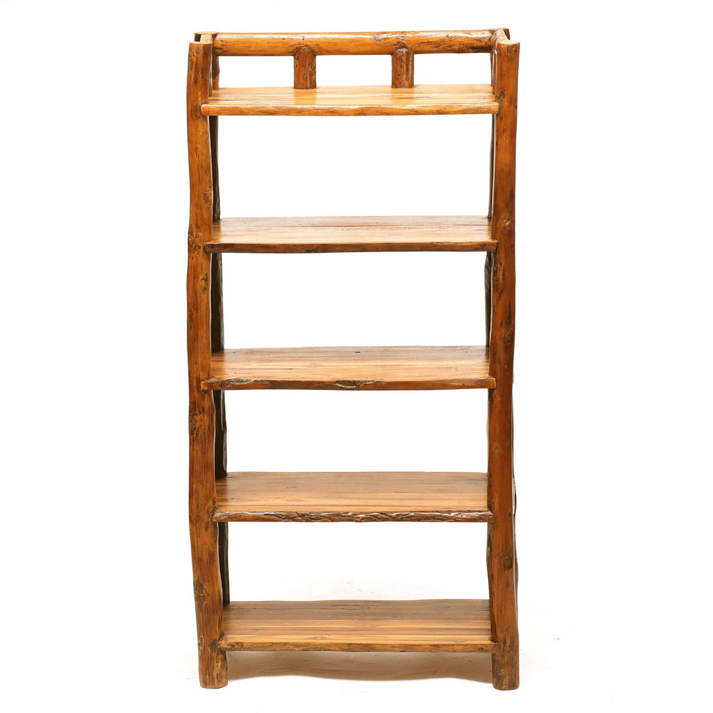 Calista Solid Wood Storage Rack — view 2
