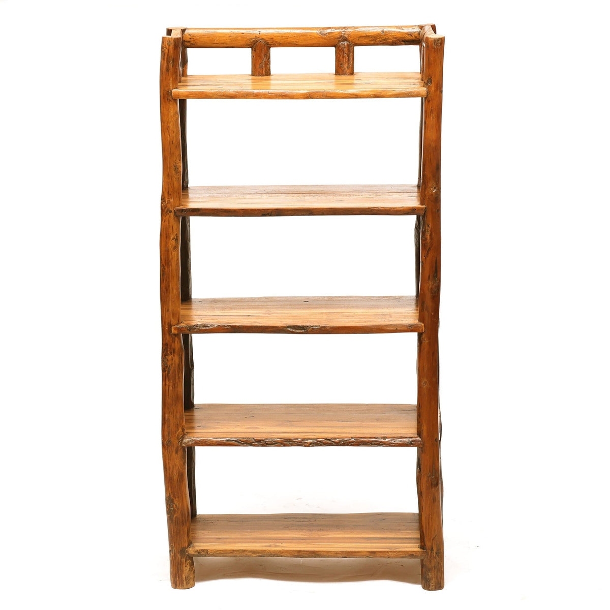 Calista Solid Wood Storage Rack — view 2