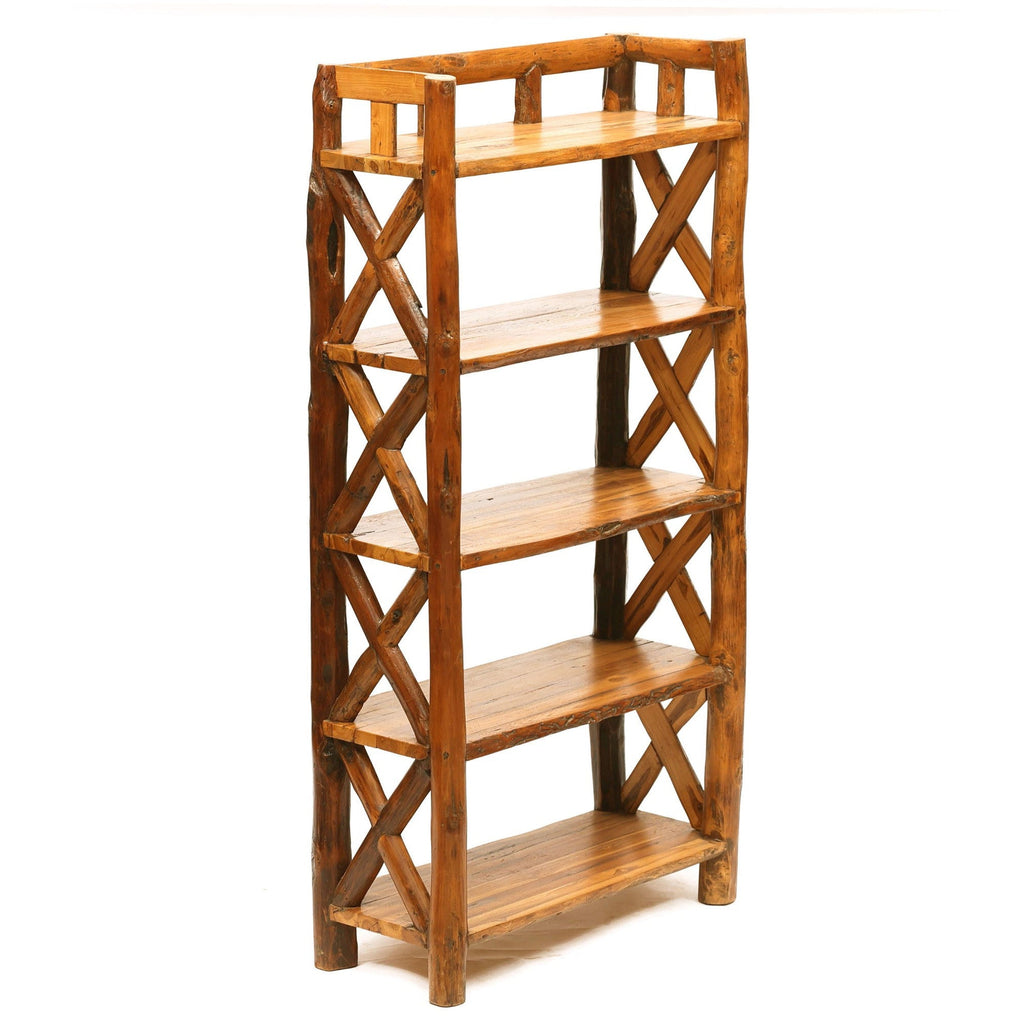 Calista Solid Wood Storage Rack — view 3