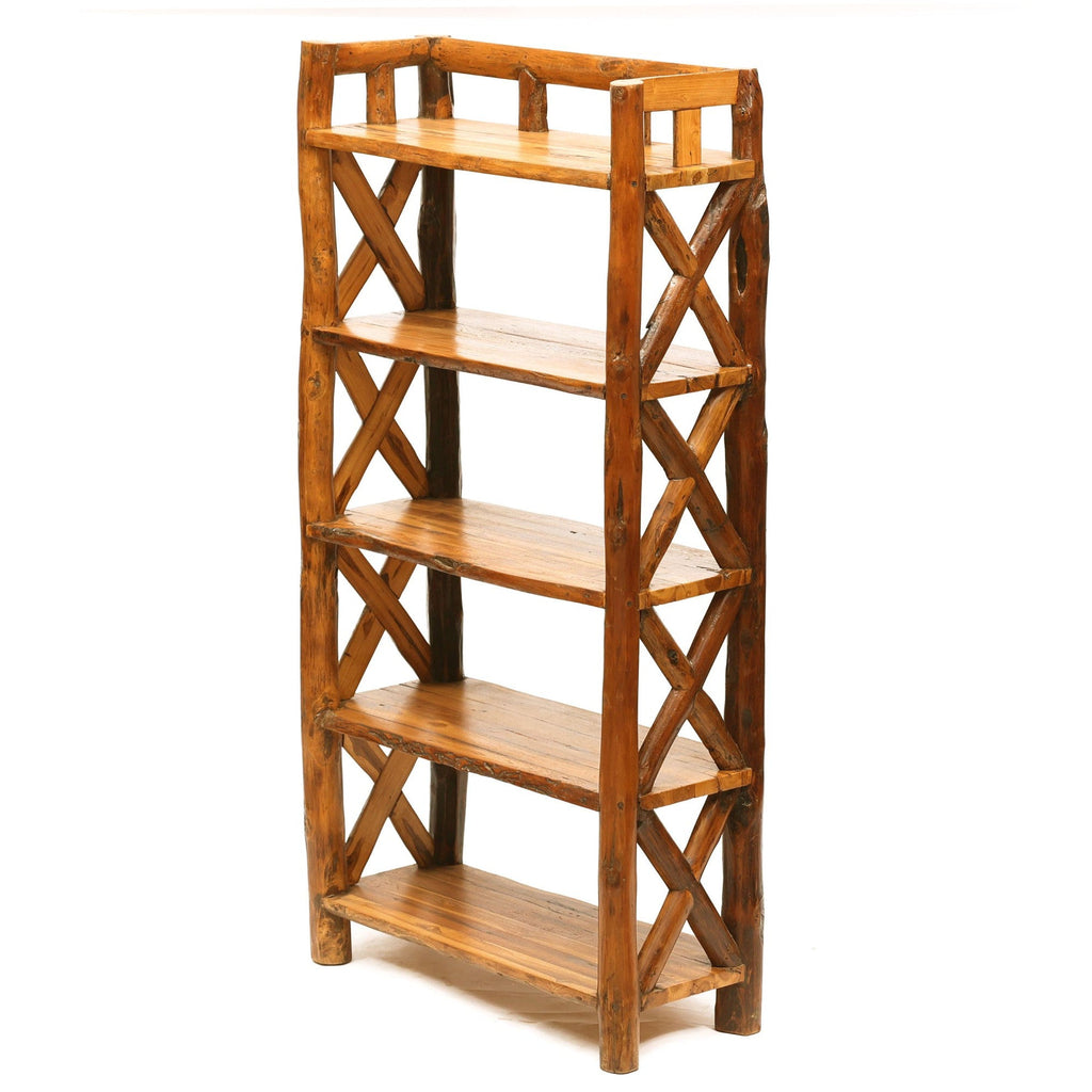 Calista Solid Wood Storage Rack — view 4