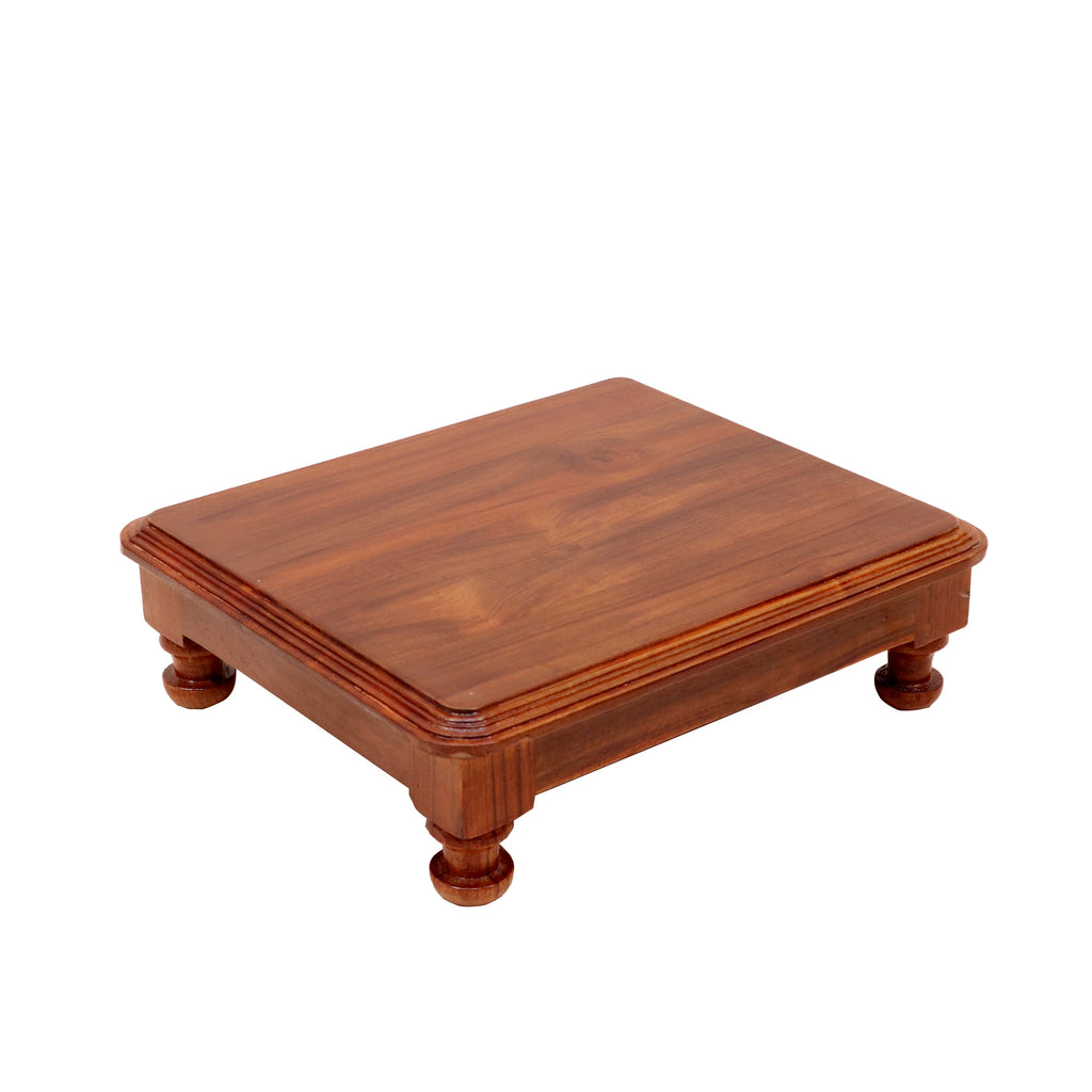 Calista Solid Wood Bajot Table — view 1