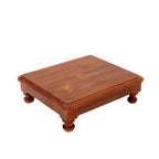 Calista Solid Wood Bajot Table — view 1