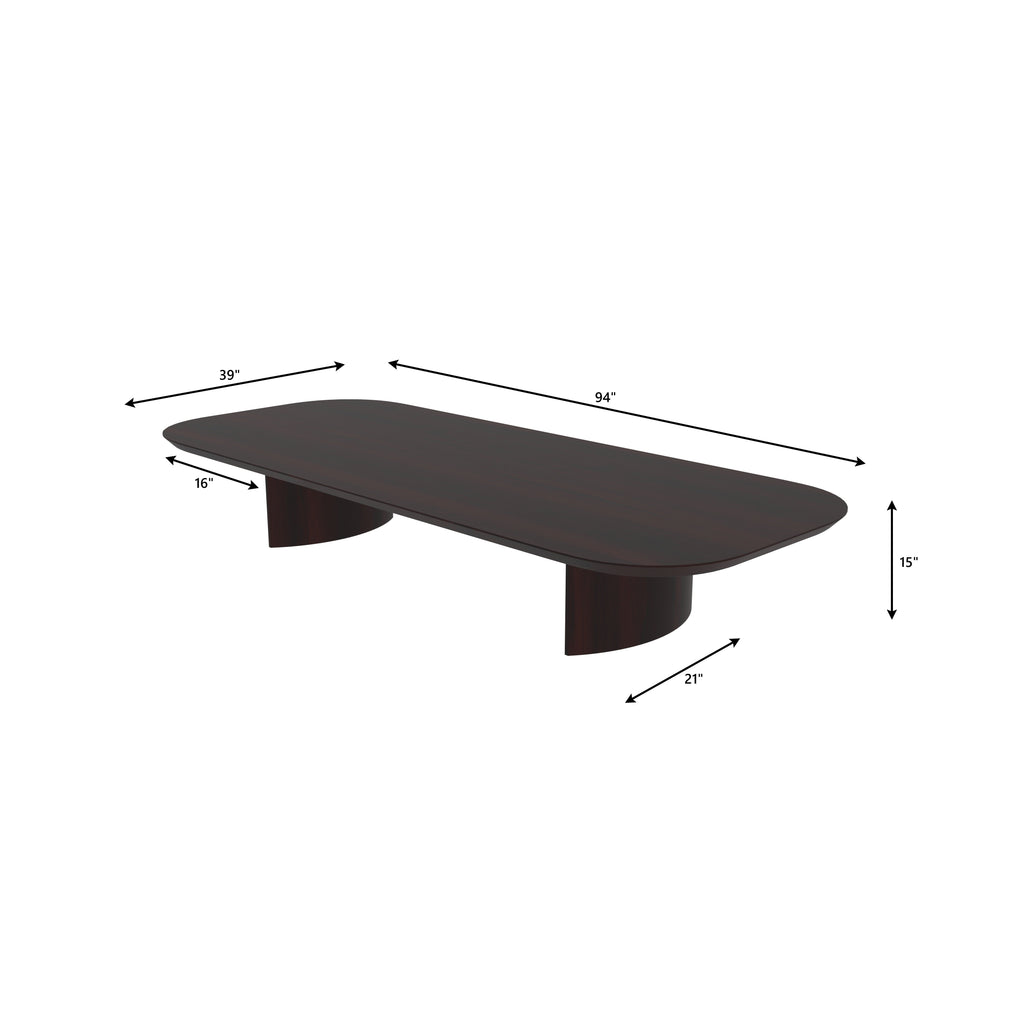 Haru Solid Wood Long Floor Dining Set – product image 2