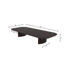 Haru Solid Wood Long Floor Dining Set – product image 2