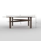 Lyra Solid Wood Round Dining Set – product image 10