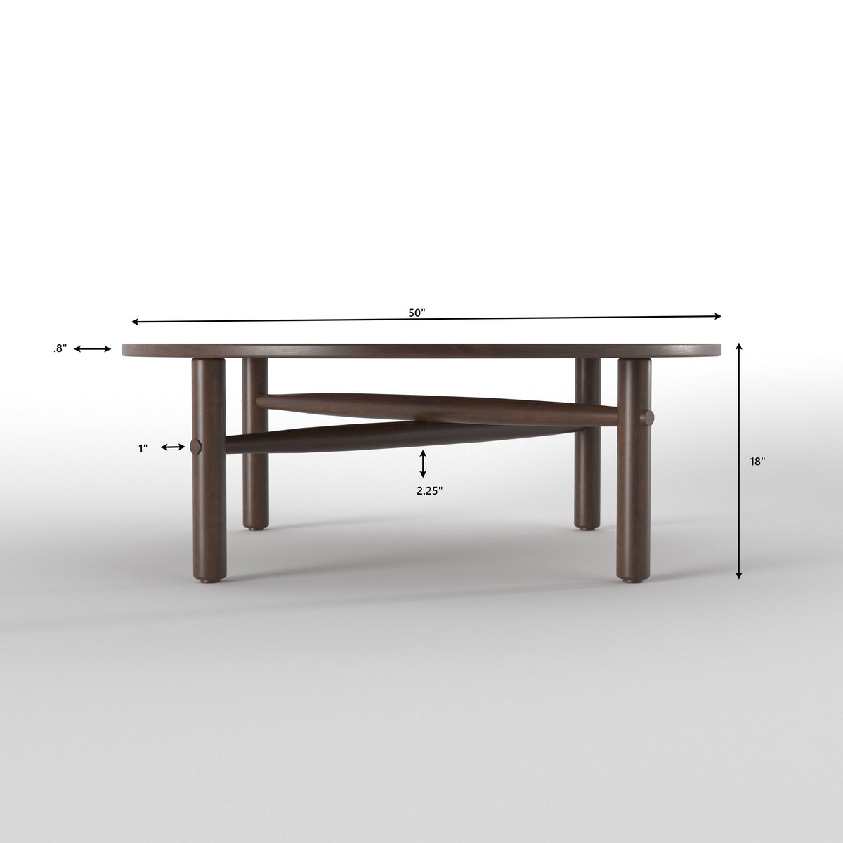 Lyra Solid Wood Round Dining Set – product image 10