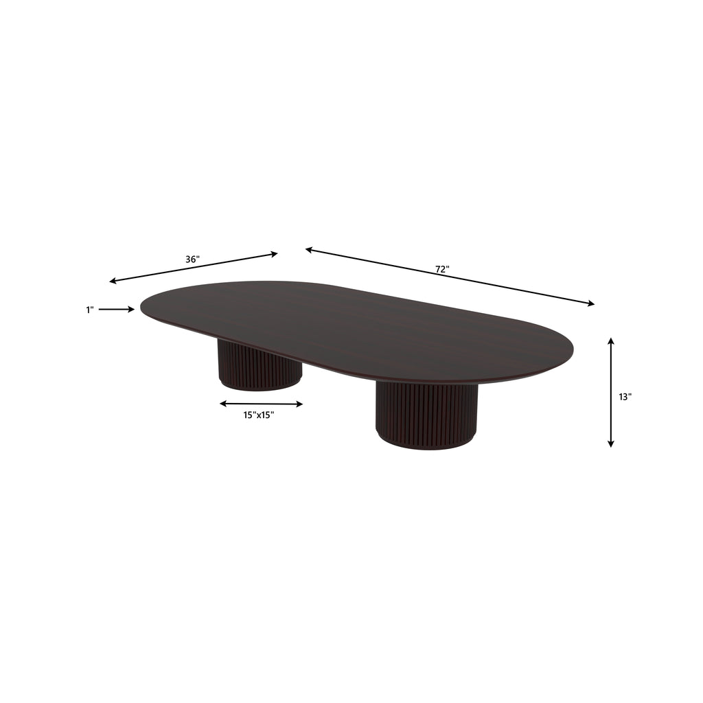 Midori Solid Wood Floor Dining Set – product image 2