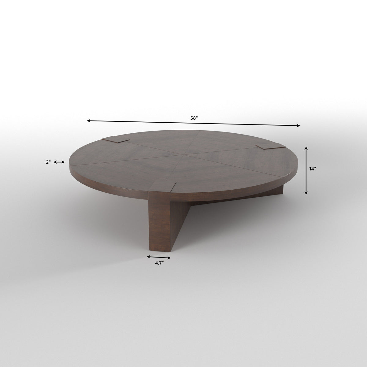 Enso Solid Wood Round Floor Dining Set – product image 10