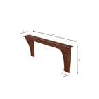 Selene Curved Wall Shelf — view 3