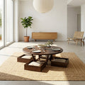 Orin Solid Wood Round Dining Set – product image 1